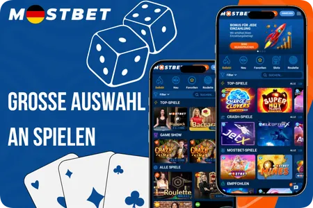 Vielfältige Spieleauswahl mit Top-Slots und Live-Casino