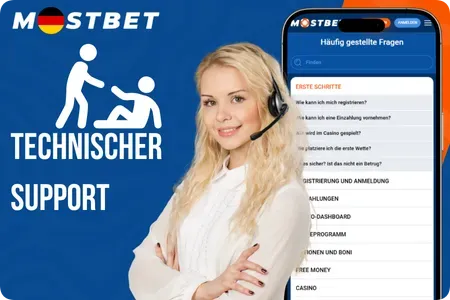 Kundensupport rund um die Uhr auf der Mostbet-Plattform