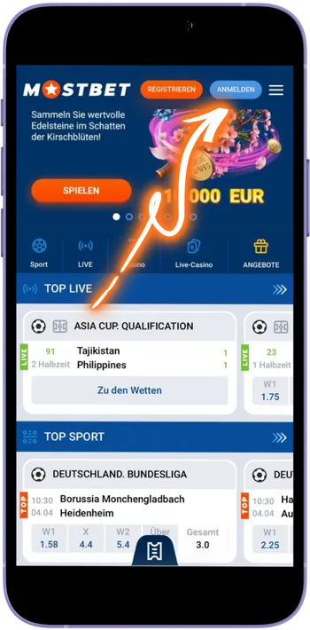 Mostbet anmeldung
