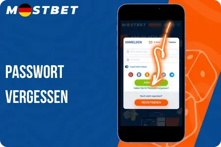 Mostbet Passwort vergessen